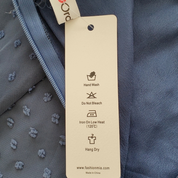 OC Order Plus, mini dress, size S, Blue - Picture 10 of 11